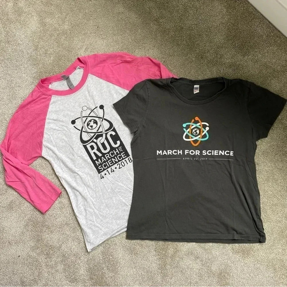 March For Science 2017 2018 Shirt Bundle Rochester New York NY Size S - Picture 1 of 11